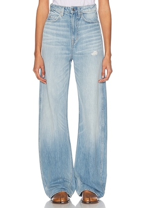 GRLFRND Austen High Rise Curve Jeans in La Brea Ave - Blue. Size 24 (also in 23, 25, 26, 27, 28).