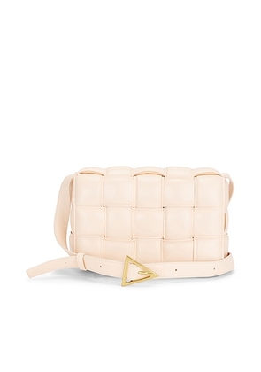 bottega veneta Bottega Veneta Padded Cassette Crossbody Bag in Melon Washed & Gold - Blush. Size all.