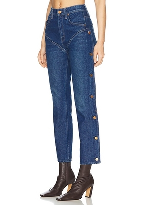 MOTHER The Chapstick Hover Jeans in Secret Sauce - Blue. Size 33 (also in 25).