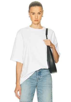 GRLFRND XL Tee in White - White. Size M-L (also in XS-S).