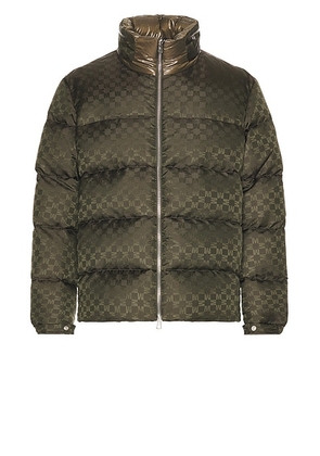 Moncler Nijima Jacket in Olive - Olive. Size 3 (also in 4, 5).