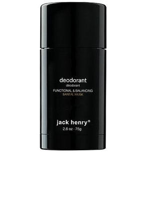Jack Henry Deodorant in Santal Musk - Beauty: NA. Size all.