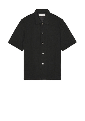 Our Legacy Box Short Sleeve Shirt in Black - Black. Size 50 (also in 46, 52).