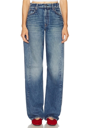 GRLFRND Noa Engineer in Elysian Park Dr - Blue. Size 23 (also in 24, 25, 26, 27, 28, 29, 30, 31, 32).