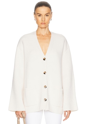 Lisa Yang Kellie Cardigan in Cream - Cream. Size 0 (also in ).