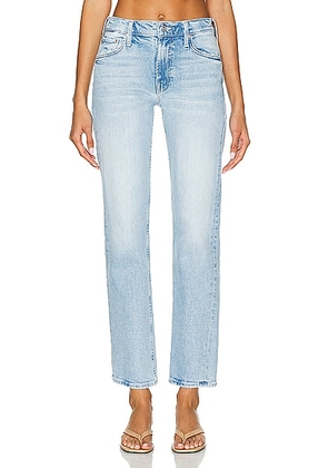 MOTHER The Smarty Pants Skimp Jeans in Don't Be A Square - Denim-Light. Size 31 (also in 33).
