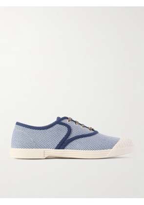 Valentino Garavani - Bay By Bay Rubber-trimmed Two-tone Canvas Sneakers - Blue - IT35,IT36,IT36.5,IT37,IT37.5,IT38,IT38.5,IT39,IT39.5,IT40,IT40.5,IT41