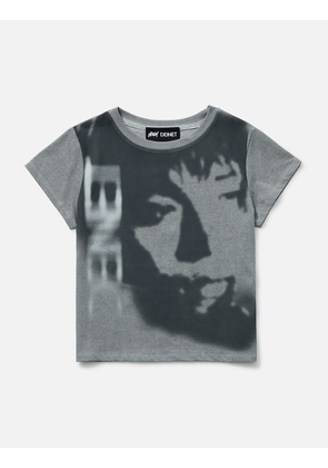 YEONJUN GGUM X DEINET Cropped Fit Short Sleeve T-shirt