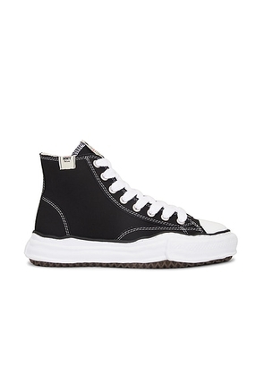 Maison MIHARA YASUHIRO Peterson High Original Sole Canvas High-Top Sneaker in Black - Black. Size 42 (also in 45).