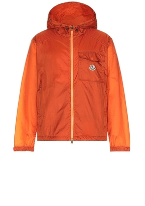 Moncler Samakar Jacket in Orange - Orange. Size 2 (also in 1, 3, 4).