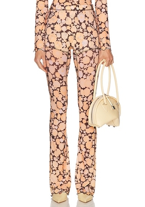 KNWLS Halcyon Legging in Hazy Floral - Cream. Size M (also in L, S, XS).