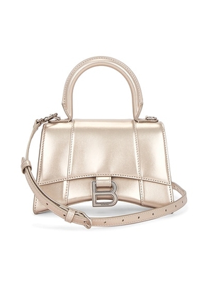 balenciaga Balenciaga Hourglass XS Top Handle Bag in Stone Beige - Beige. Size all.