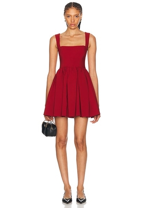 LPA Giovanna Mini Dress in Red - Red. Size L (also in M, S, XS, XXS).