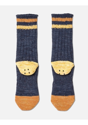 60 Yarns Grandrelle Ivy Rainbowy Happy Heel-Hold Socks