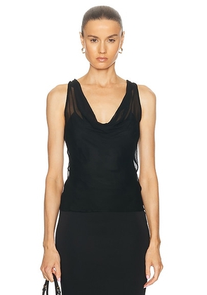 LPA Deva Top in Black - Black. Size L (also in S).