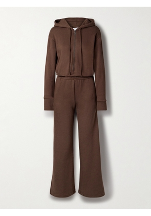 Rivet Utility - Manifestor Jersey Jumpsuit - Brown - x small,small,medium,large,x large
