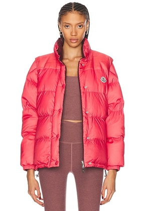 Moncler Verone 1 Reversible Jacket in Cherry - Red. Size 2/M (also in ).