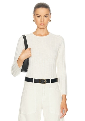 NILI LOTAN Alise Sweater in Ivory - Ivory. Size L (also in ).