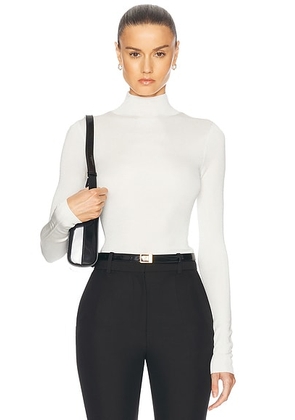 L'Academie by Marianna Syndi Knit Top in Ivory - Ivory. Size L (also in M, S, XL, XS, XXS).