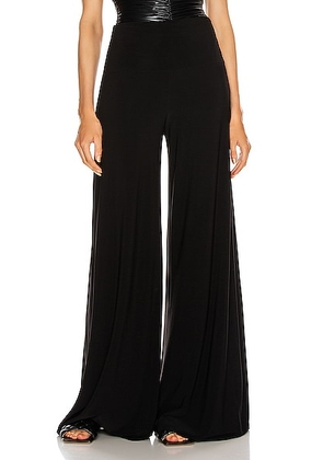 Norma Kamali Elephant Pant in Black - Black. Size M (also in S, XL).