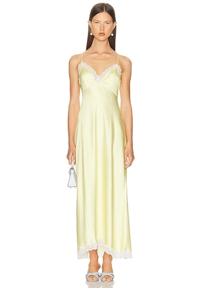 LoveShackFancy Manuela Dress in Marigold - Yellow. Size L (also in ).