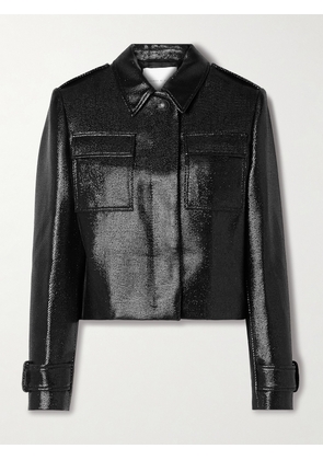 Veronica de Piante - Frankie Wool-blend Twill Jacket - Black - IT36,IT38,IT40,IT42,IT44,IT46