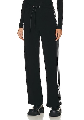 Moncler Drawstring Pant in Black - Black. Size 40 (also in ).
