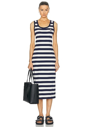 Moncler Stripe Dress in Navy & White - Navy. Size S (also in M).