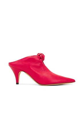 KHAITE Rowan 75 Mule Heel in Red - Red. Size 36 (also in ).