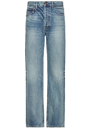 NILI LOTAN Billie Jeans in Summer Wash - Denim-Medium. Size 32 (also in ).