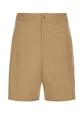 Malbon Golf Tonino Hybrid Short in Dark Khaki - Brown. Size S (also in ).