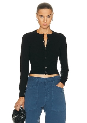 NILI LOTAN March Cardigan in Black - Black. Size M (also in S, XS).