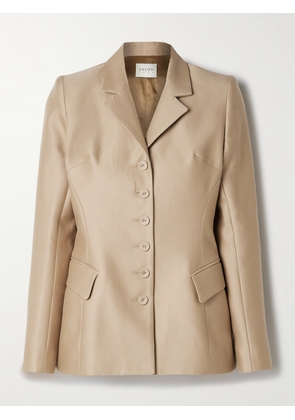 Salon 1884 - Moro Cotton And Silk-blend Blazer - Neutrals - FR 34,FR 36,FR 38,FR 40,FR 42,FR 44