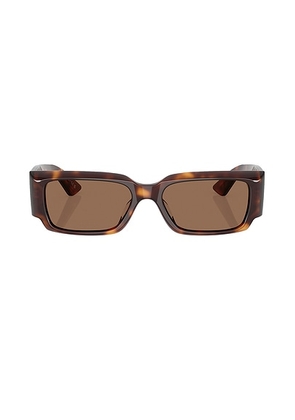Oliver Peoples x Khaite 1995C Sunglasses in Dark Mahogany - Brown. Size all.