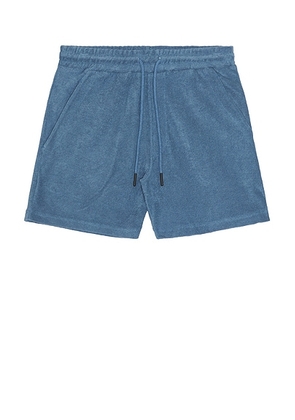 OAS Coronet Terry Shorts in Blue - Blue. Size L (also in ).