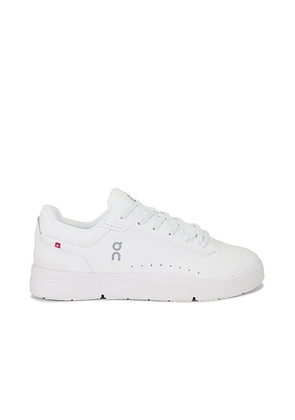 On The Roger Advantage Sneakers in White - White. Size 10 (also in 10.5, 11, 11.5, 12, 12.5, 13, 7, 7.5, 8, 8.5, 9, 9.5).