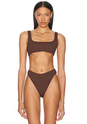 LPA Cecilia Top in Dark Brown - Brown. Size S (also in M, XS, XXS).