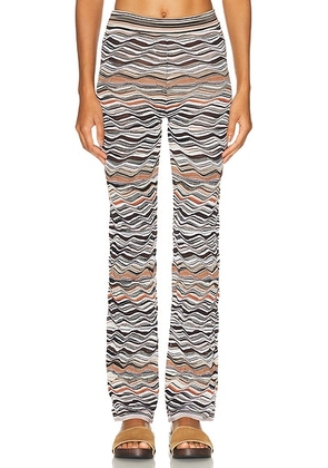 Missoni Trousers in Beige & Brown Tones - Brown. Size 40 (also in 36, 38, 42).