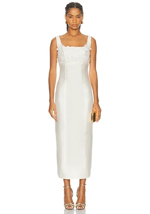 Marlies Grace Allegra Dress in White - White. Size M (also in L, S, XS).