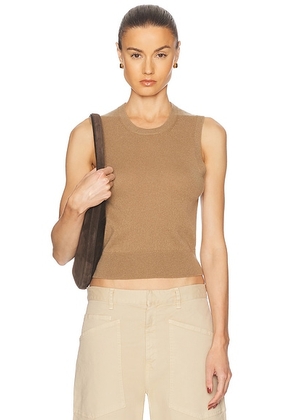NILI LOTAN May Sweater Top in Tan - Tan. Size L (also in XS).