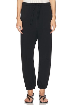 NILI LOTAN Dulce Sweatpant in Black - Black. Size S (also in XS).