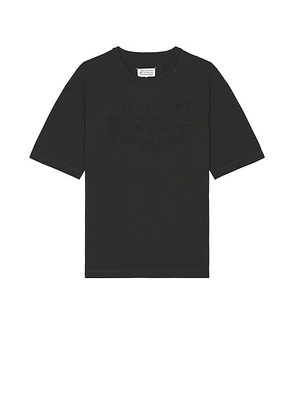 Maison Margiela T-Shirt in Washed Black - Black. Size M (also in ).