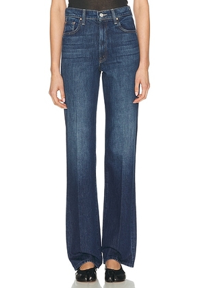MOTHER The Rambler Zip Heel Jeans in Unplugged - Blue. Size 24 (also in 25, 26, 27, 28, 29).