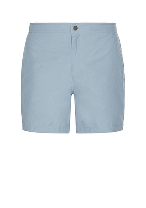 Onia Calder 6 Swim Trunk in Baby Blue - Baby Blue. Size S (also in ).