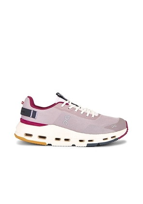 On Cloudnova Form 2 Sneaker in Fade & Orchid - Lavender. Size 10 (also in 5.5, 6, 6.5, 8.5, 9, 9.5).