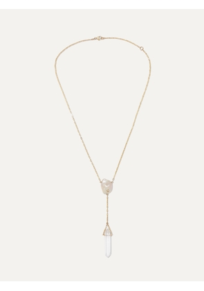 HARRIS ZHU - 14-karat Gold Multi-stone Necklace - One size