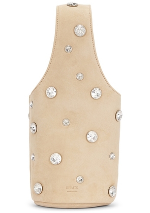 KHAITE Livia Small Bag in Powder - Blush. Size all.