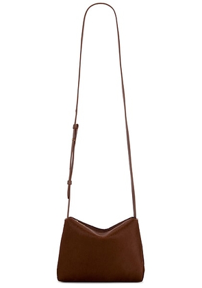 KHAITE Lina Medium Crossbody Bag in Rust - Brown. Size all.