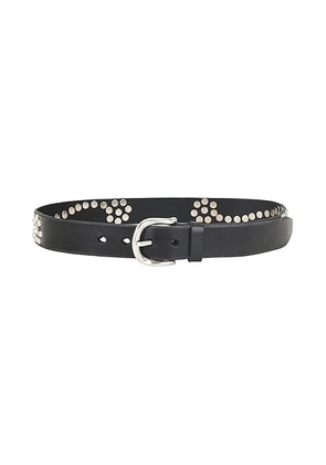 Our Legacy Star Fall Belt in Black Bridle - Black. Size 100 (also in ).