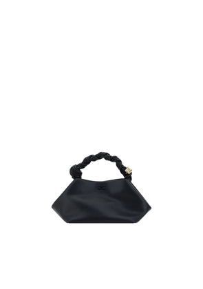 Ganni Black Calf Leather Bos Taurus Handbag